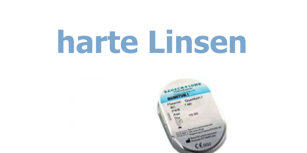 harte Kontaktlinsen