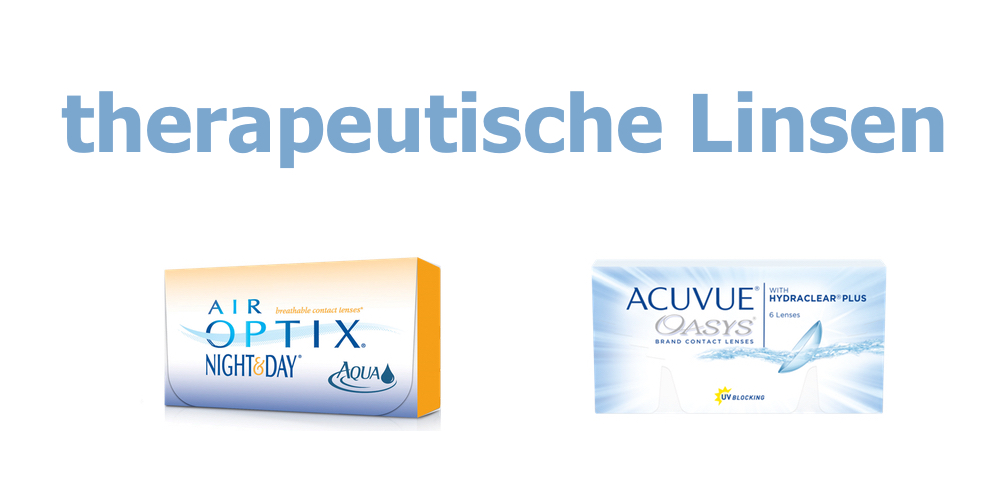 therapeutische Kontaktlinsen