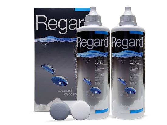 Regard Kontaktlinsenpflegemittel 2 x 355 ml  inkl. Behälter