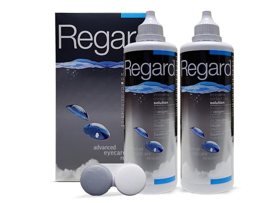 Regard Kontaktlinsenpflegemittel 2 x 355 ml inkl. Behälter