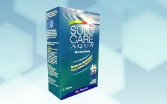 Solocare Aqua 2x360ml  inkl. Behälter