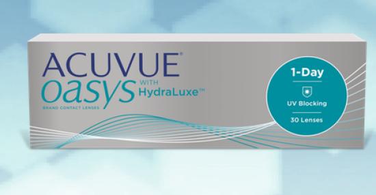 ACUVUE OASYS 1-Day HydraLuxe 90er Box