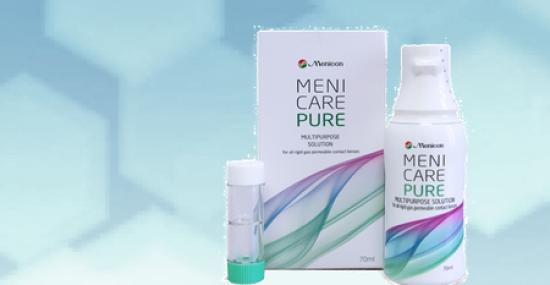 Menicare Pure Multifunktionslösung Starterpack 70ml inkl. Behälter