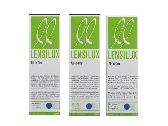 Lensilux All-in-One 3 x 360ml inkl. 3 Behälter