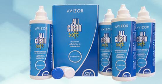 Avizor ALL CLEAN SOFT (4x350ml inkl. Behälter)