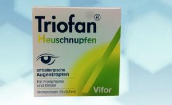 TRIOFAN Heuschnupfen antiallergische Augentropfen 15x0.5ml