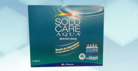 Solocare Aqua 4x360ml  inkl. 4 Behälter
