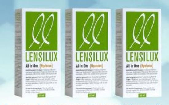 Lensilux All-in-One Hyaluron 3x360ml  inkl. 3Behälter