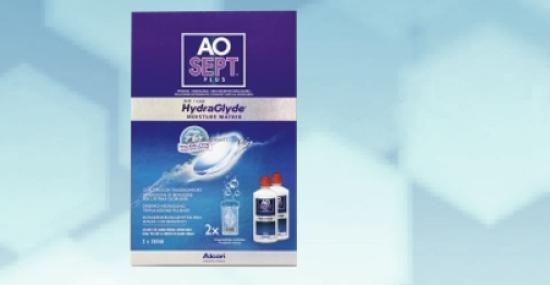 Aosept Plus mit HydraGlyde Duopack (2x360 ml inkl. 2 Behälter)