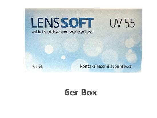 LENSSOFT UV 55 (6 Stk )