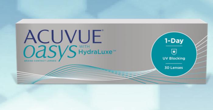 ACUVUE OASYS 1-Day HydraLuxe 180er Box