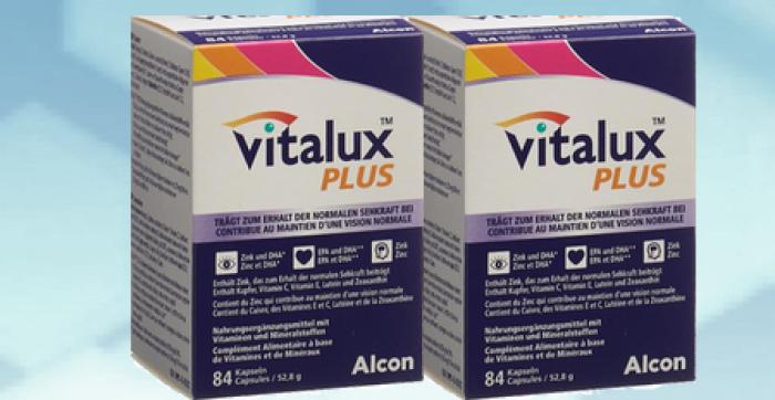 Vitalux Plus Omega & Lutein 2x 84 Stk.